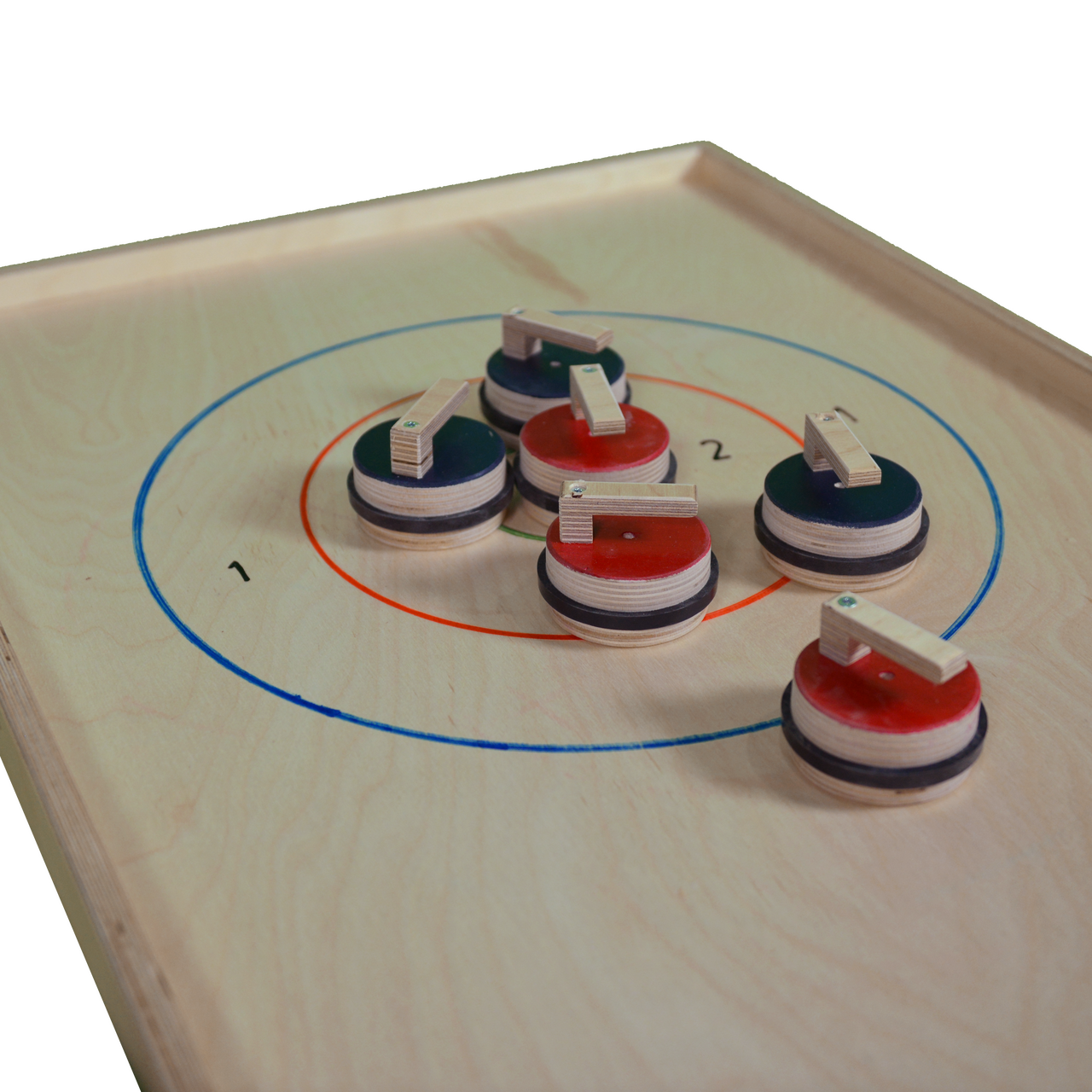 Curlingbaan oudhollands hout