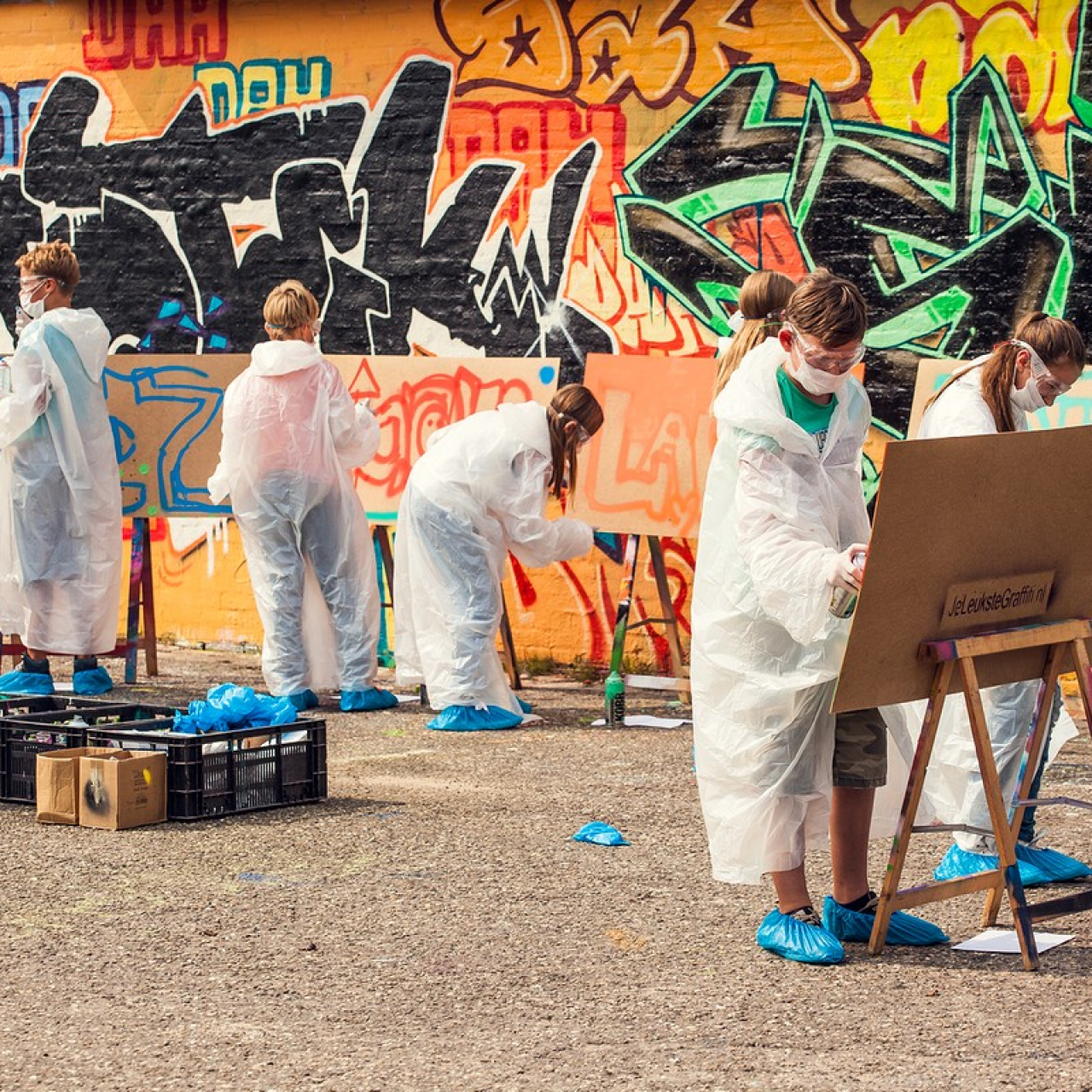 Graffiti workshop kinderen