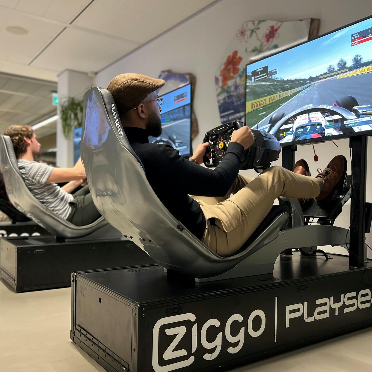 Formule 1 huren event simulator stoel