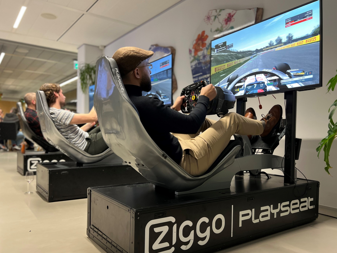Formule 1 huren event simulator stoel