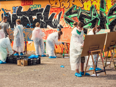 Graffiti workshop kinderen